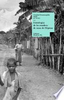 libro Etimologías De Los Nombres De Razas De Filipinas