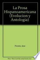 libro La Prosa Hispanoamericana