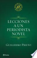 libro Lecciones A Un Periodista Novel