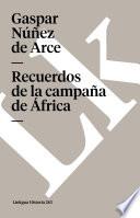 libro Recuerdos De La Campaña De África