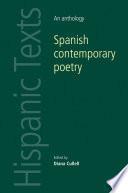 libro Spanish Contemporary Poetry