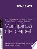 libro Vampiros De Papel