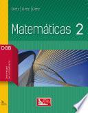 libro Matemáticas 2