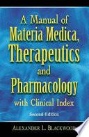 libro A Manual Of Materia Medica