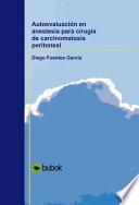 libro Autoevaluación En Anestesia Para Cirugía De Carcinomatosis Peritoneal