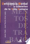 libro Deficiencia Mental Y Comienzo De La Vida Humana