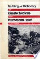 libro Diccionario De Medicina De Catástrofes Y De Socorros Internacionales