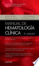 libro Manual De Hematología Clínica