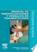 libro Manual De Inmovilizaciones Y Vendajes En Traumatología