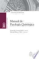 libro Manual De Patología Quirúrgica