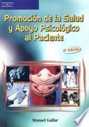 libro Promoción De La Salud Y Apoyo Psicológico Al Paciente