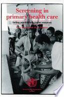 libro Screening In Primary Health Care