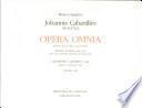 Johannis Cabanilles Opera Omnia