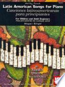libro Latin American Songs For Piano