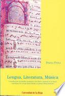 libro Lengua, Literatura, Música