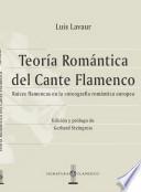 libro Teoría Romántica Del Cante Flamenco