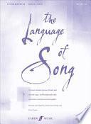 libro The Language Of Song