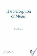 libro The Perception Of Music
