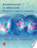 libro Administración De Operaciones (13a. Ed.)