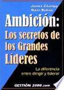 libro Ambición