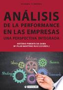 libro Análisis De La Performance En Las Empresas: Una Perspectiva Integrada