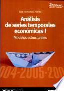 libro Análisis De Series Temporales Económicas I
