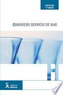 libro Camarero Servicio De Bar