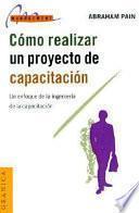 libro Cómo Realizar Un Proyecto De Capacitación