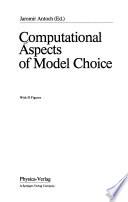 libro Computational Aspects Of Model Choice