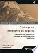 libro Conocer Los Productos De Seguros