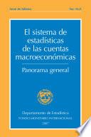 libro El Sistema De Estadísticas De Las Cuentas Macroeconómicas