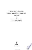 libro Historia Portátil De La Poesía Colombiana, 1880 1995