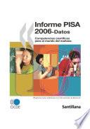 libro Informe Pisa 2006 Competencias Científicas Para El Mundo Del Mañana: Datos
