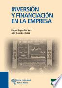 libro Inversión Y Financiación En La Empresa