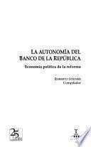 libro La Autonomía Del Banco De La República
