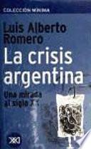 libro La Crisis Argentina