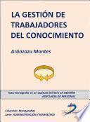 libro La Gestión De Los Trabajadores Del Conocimiento