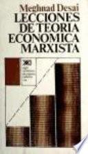 libro Lecciones De Teoría Económica Marxista