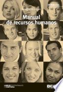 libro Manual De Recursos Humanos 3ª Ed.