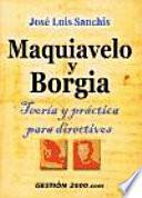libro Maquiavelo Y Borgia