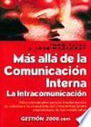 libro Más Allá De La Comunicación Interna