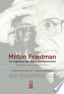 libro Milton Friedman
