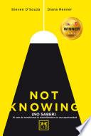 libro Not Knowing