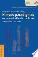 libro Nuevos Paradigmas En La Resolución De Conflictos