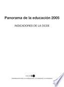 libro Panorama De La Educación 2005 Indicadores De La Ocde
