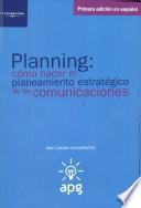 libro Planning