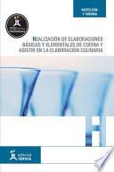 libro Realización De Elaboraciones Básicas Y Elementales De Cocina Y Asistir En La Elaboración Culinaria