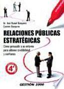 libro Relaciones Públicas Estratégicas