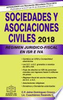 libro Sociedades Y Asociaciones Civiles RÉgimen JurÍdico Fiscal Epub 2018