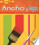 libro Ancho Y Delgado
